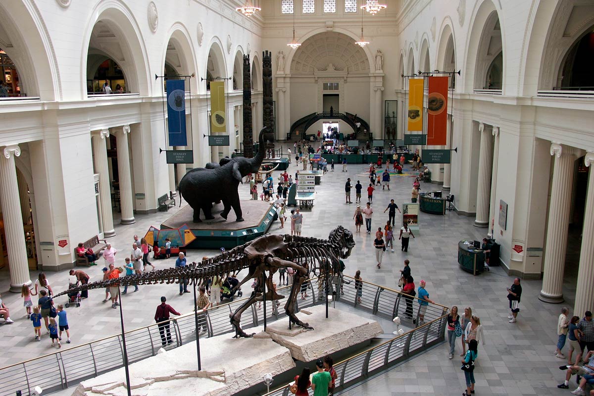 Interior del Museo de Arte de Chicago