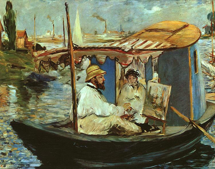 Cuántos cuadros Pinto Berthe Morisot 3 Berthe Morisot pintando en su estudio