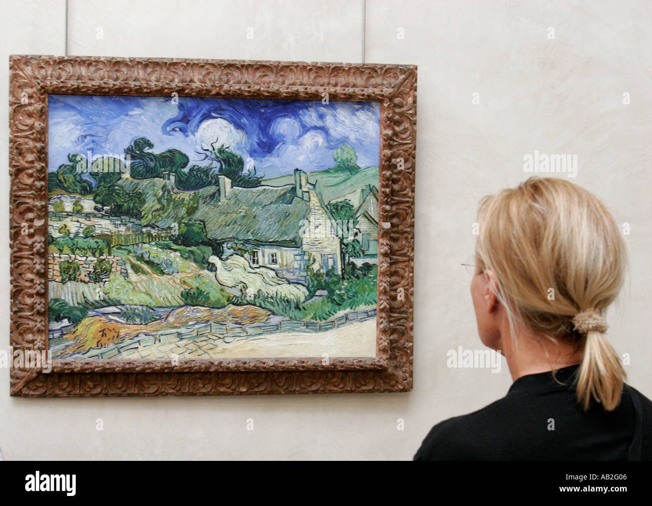 Que pensaba Van Gogh sobre el arte 3 Van Gogh admirando una pintura