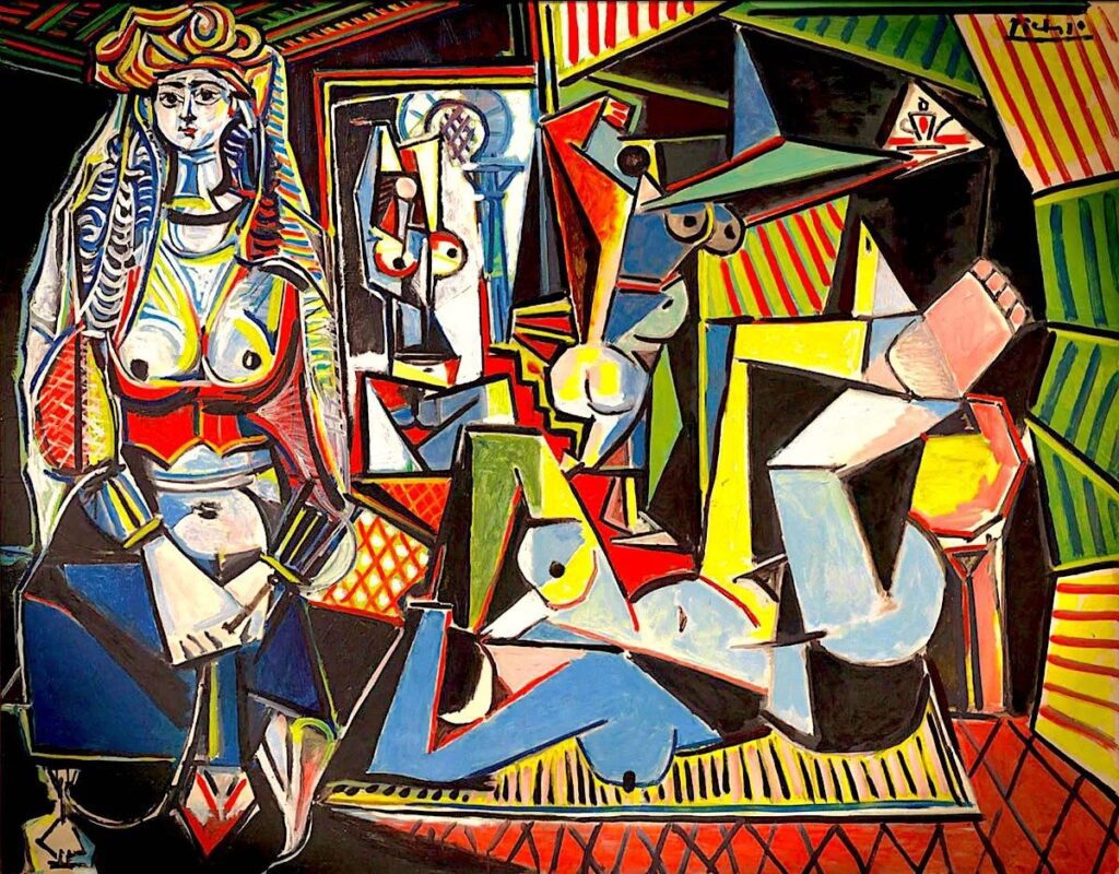 Picasso: Año de Nacimiento y Legado Artístico 3 mujeres de argel 1657804390