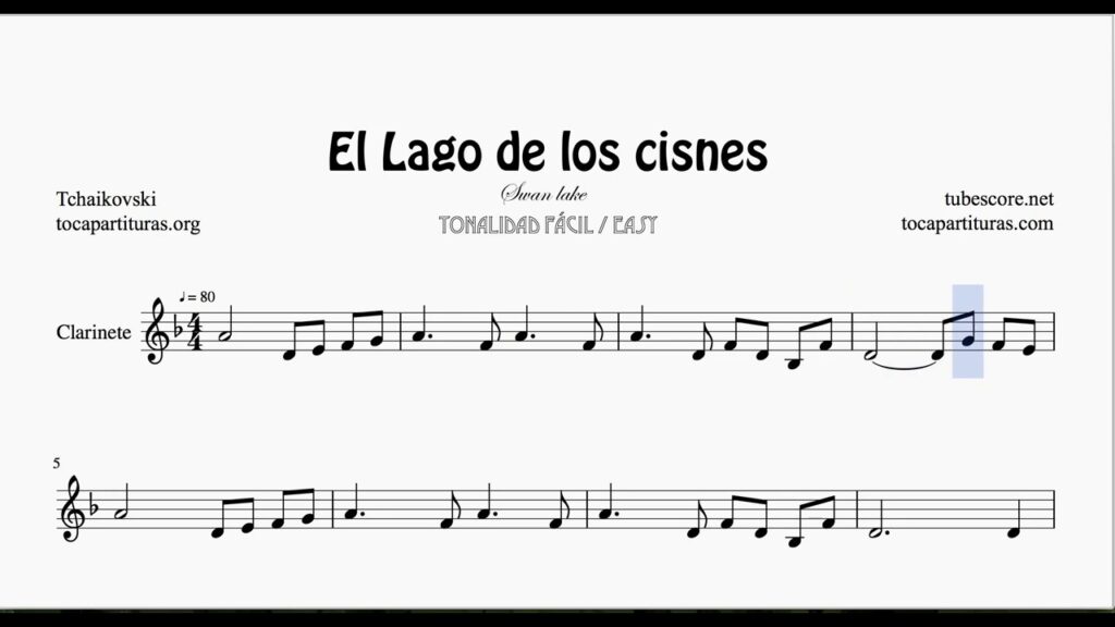 partituras faciles