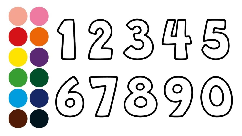 pintar numeros