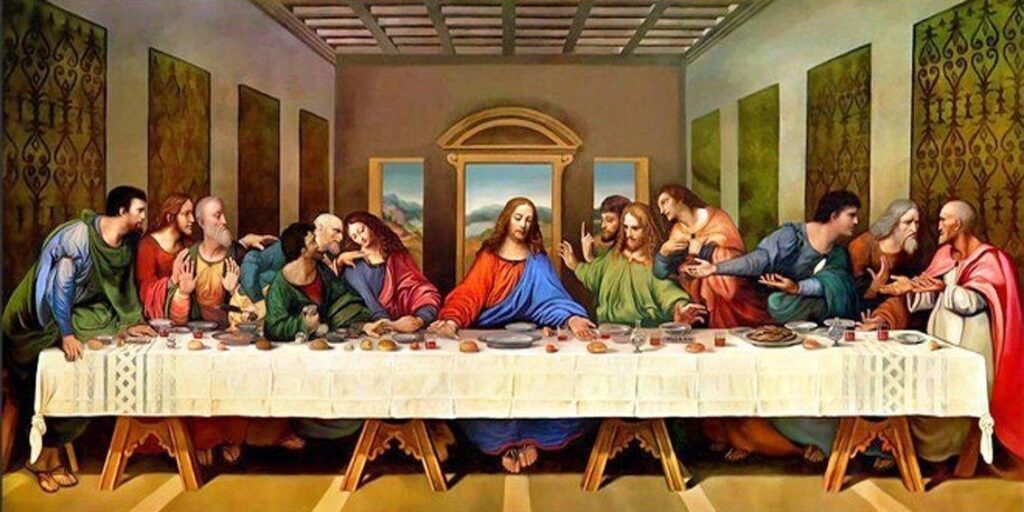 pintura La Ultima Cena KUADROS 6 1