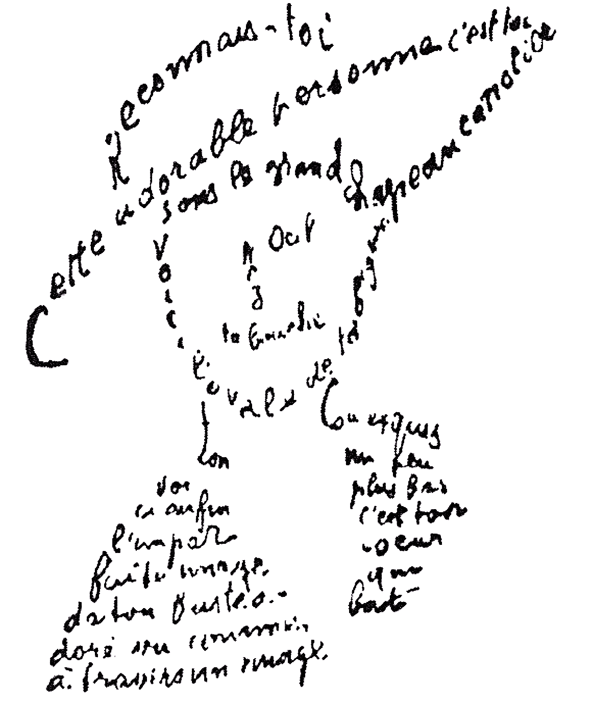 Cubismo en poesía visual