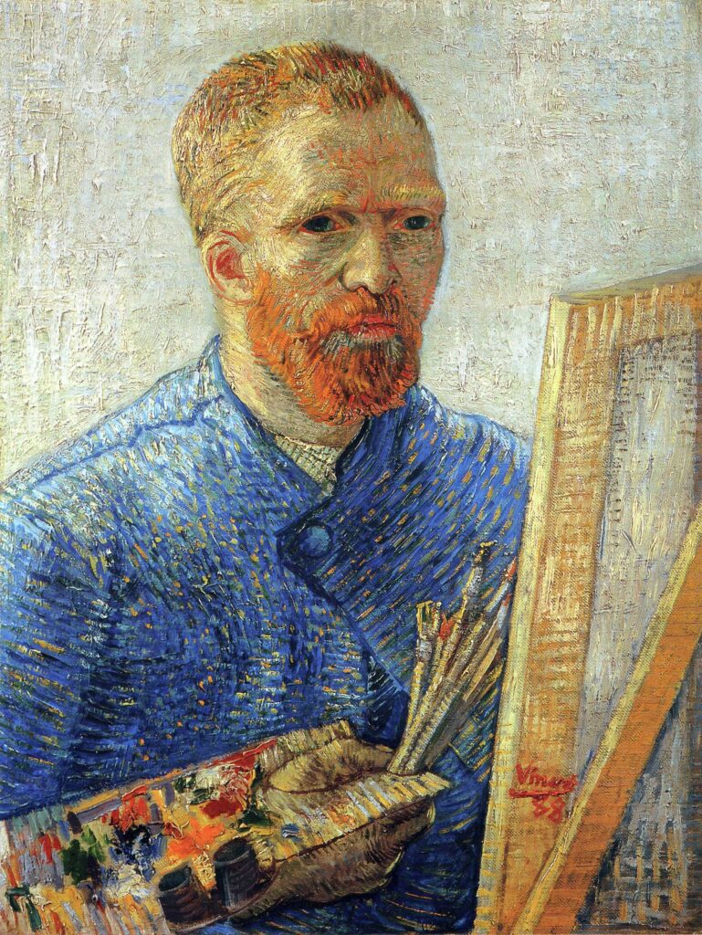 Qué le pasó al pintor Van Gogh 24 self portrait as an artist 1888
