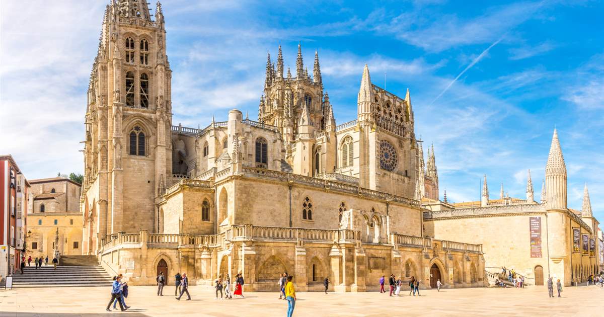 Qué obras fueron importantes en la Edad Media española 4 Catedral de Burgos Edad Media
