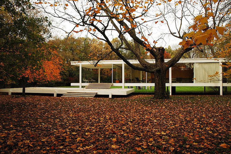 Qué es la vivienda para Mies van der Rohe 3 Casa Farnsworth de Mies van der Rohe