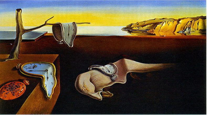 Pintura surrealista famosa de Salvador Dalí