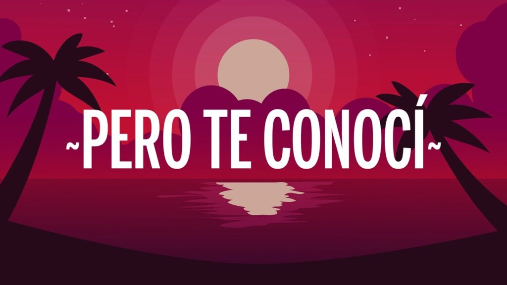 te conoci