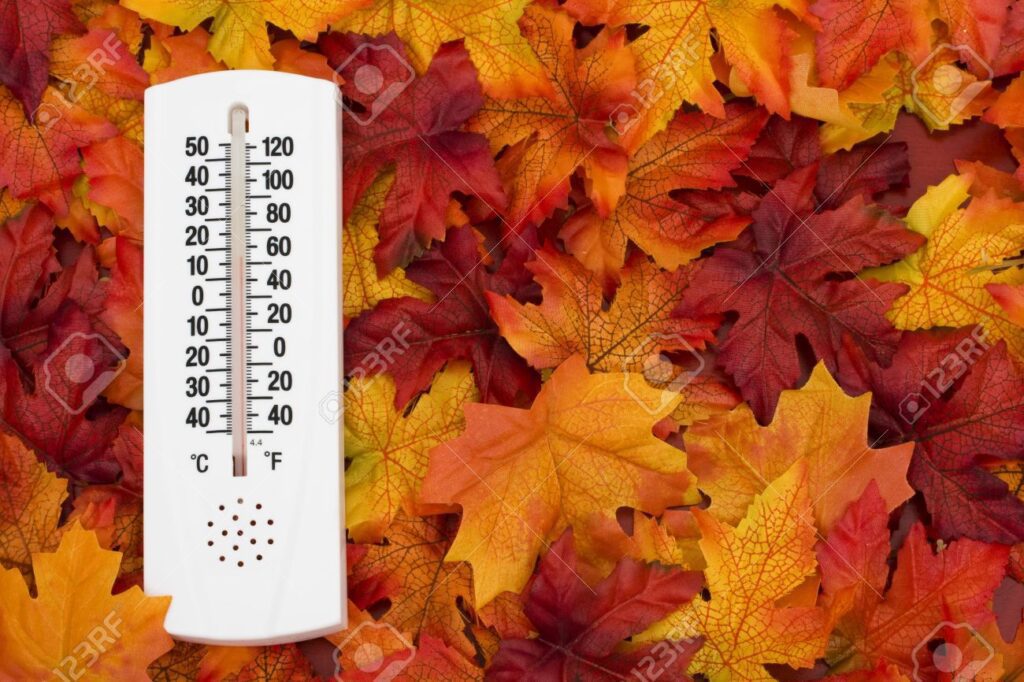 Hace frío o calor en otoño Temperaturas típicas estacionales 19 temperaturas otono