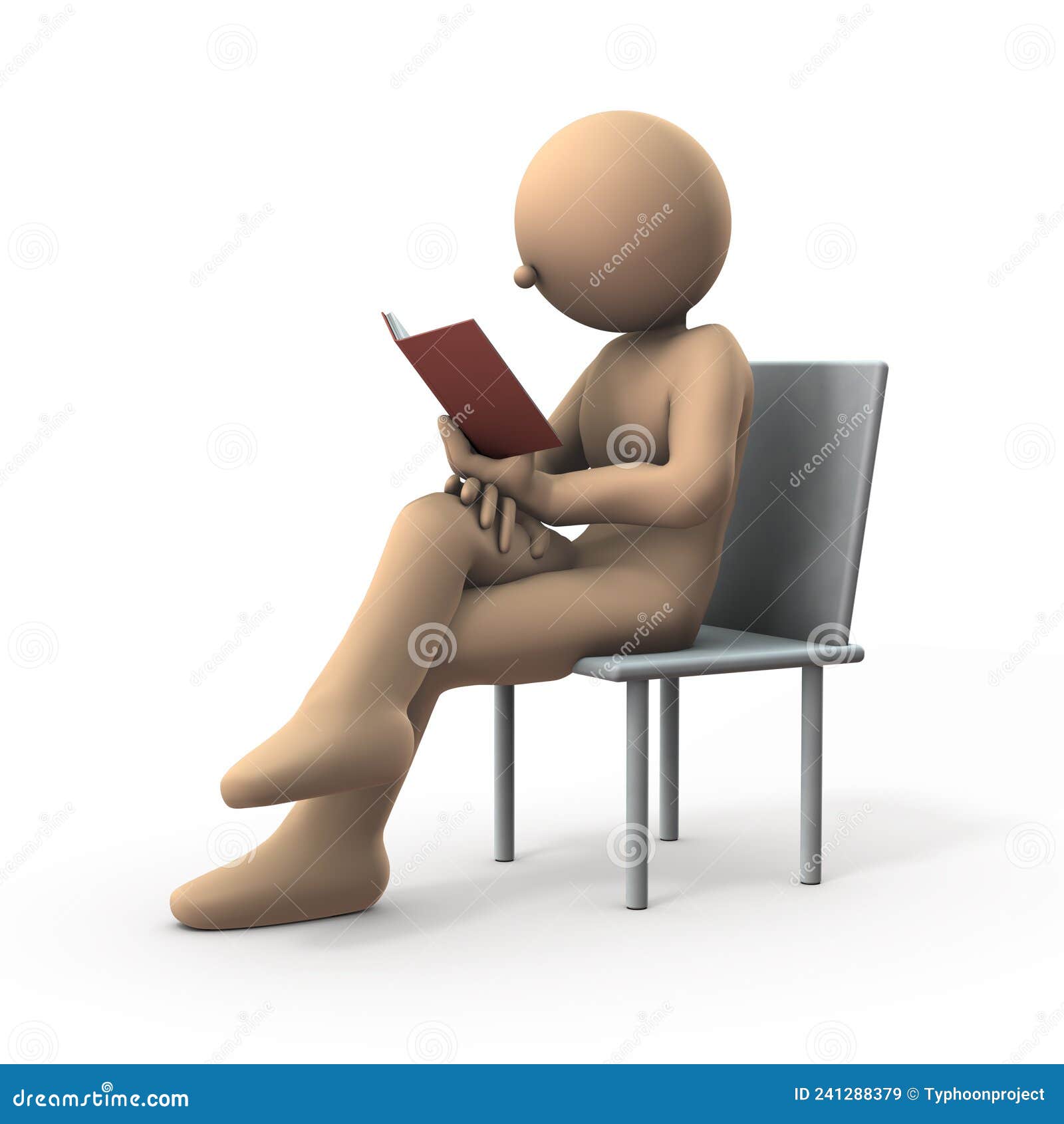 Persona leyendo y analizando una novela