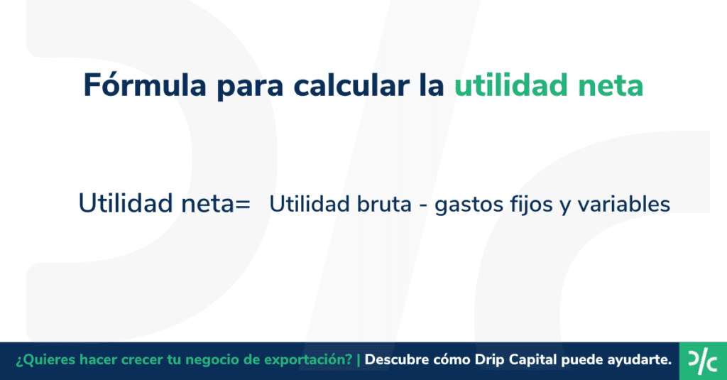 utilidad neta